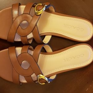 Kennedy coach sandals